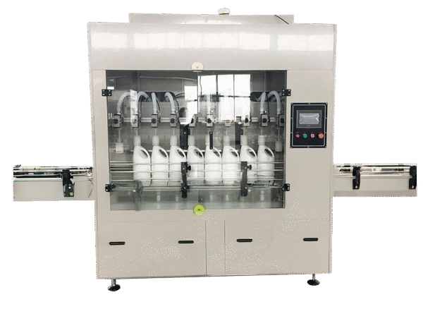 MÁQUINA LLENADORA AUTOMÁTICA PARA LÍQUIDOS CORROSIVOS
